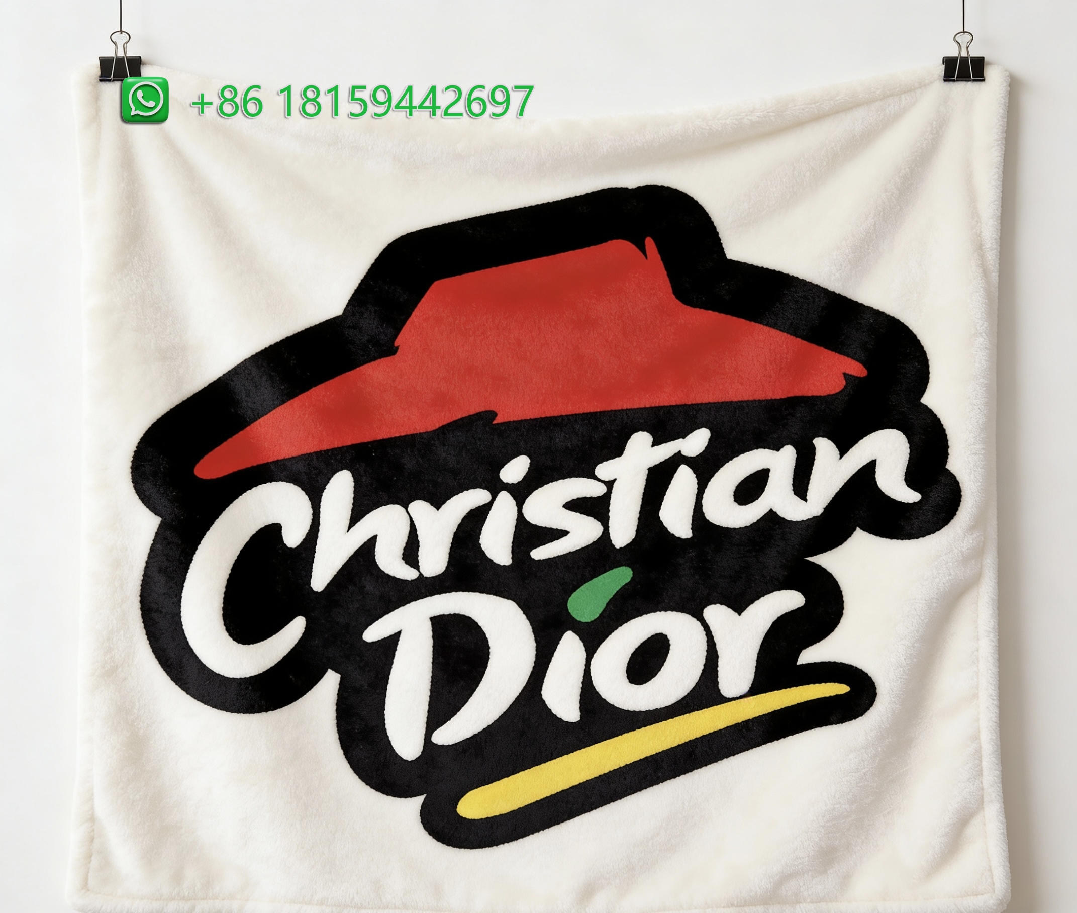 Dior Throw Blankets